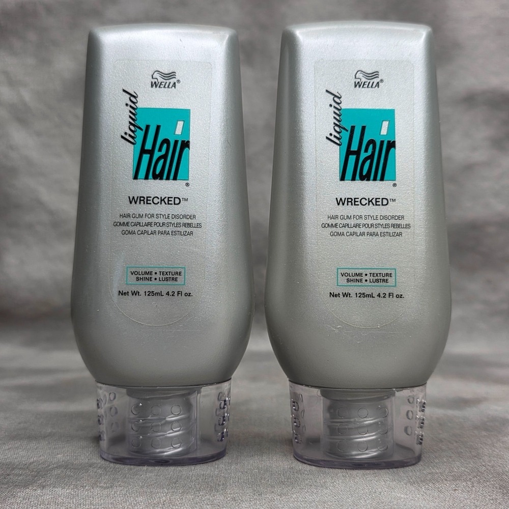 (X2) Wella Liquid Hair Wrecked‎ Hair Gum 4.2 oz